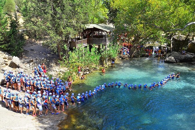 Side: Whitewater Rafting Adventure with Lunch and Transfer - Getting ready beside the Koprucay River