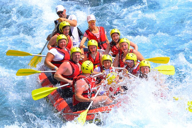 "Side: Whitewater Rafting Fun at Koprulu Canyon" - Lunch after the river