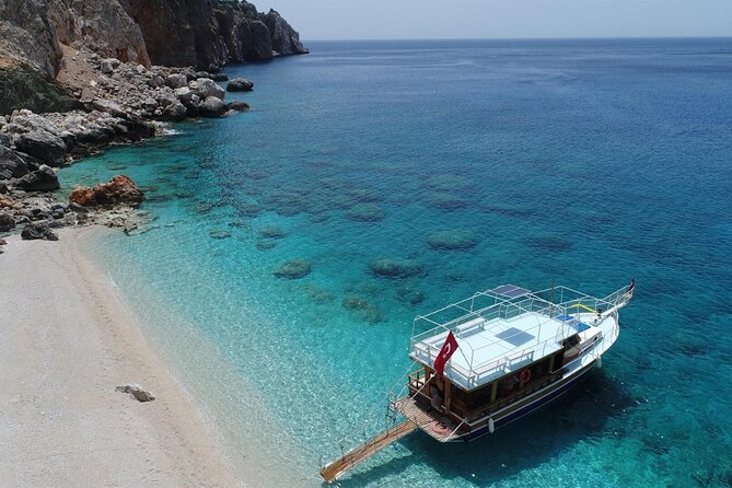 Suluada Boat Tour From Antalya (Maldives of Turkey) with Lunch & Hotel Transfer - Boarding at Adrasan Coast
