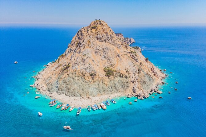 Suluada Island Boat Trip incl. Lunch and Transfer f/Kemer - Suluada Island and its clear Mediterranean bays