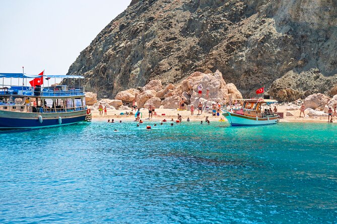 Suluada Island Boat Trip incl. Lunch and Transfer f/Kemer - The boat ride from Adrasan harbor