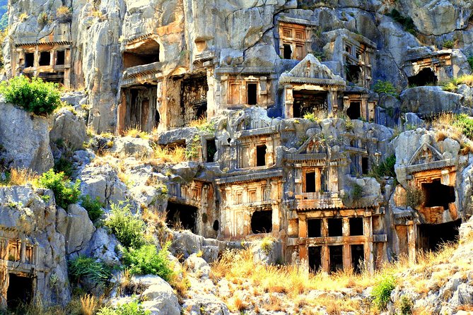 Sunken City Kekova Demre and Myra Day Tour from Alanya - Myra’s theater and Lycian tombs