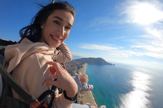 Tandem Paragliding from Antalya (Best Price) - The launch, glide, and beach landing