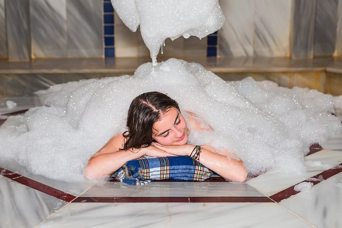 Traditional Turkish Bath Experience in Alanya - Foam wash adds the softer finish