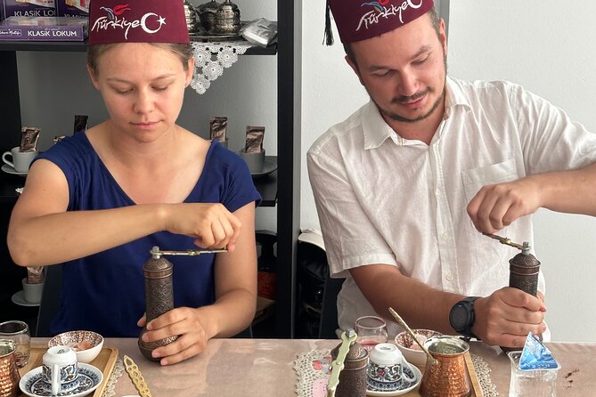 Turkish Coffee on Sand Workshop: Gift Set - Coffee talk, Turkish delight, and reading the grounds