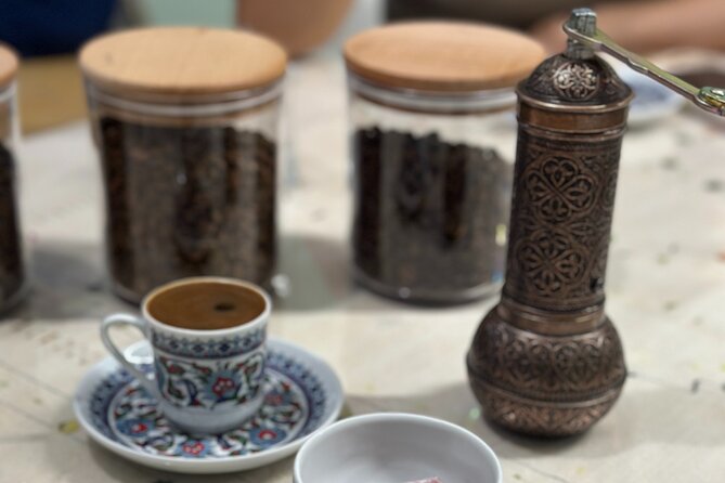 Turkish Coffee on Sand Workshop: Gift Set - The coffee set makes the price easier to judge