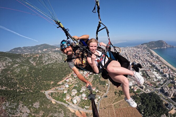 Ulusky Paragliding Alanya - Choosing between a calm glide and aerobatics